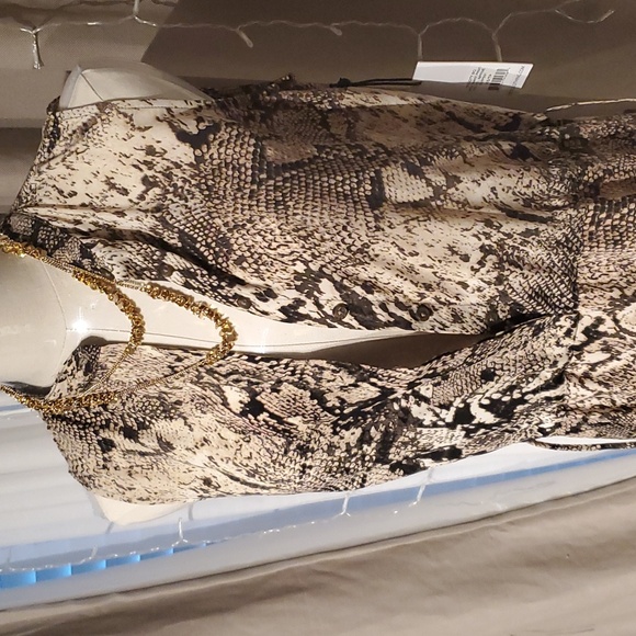 NWT Dex Clothing Snake Print light dress size XS - Picture 5 of 6